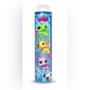 Littlest Pet Shop SERIES 1 Pet
Trio Tube WILD VIBES Iguana Axolotl
Rhino NEW